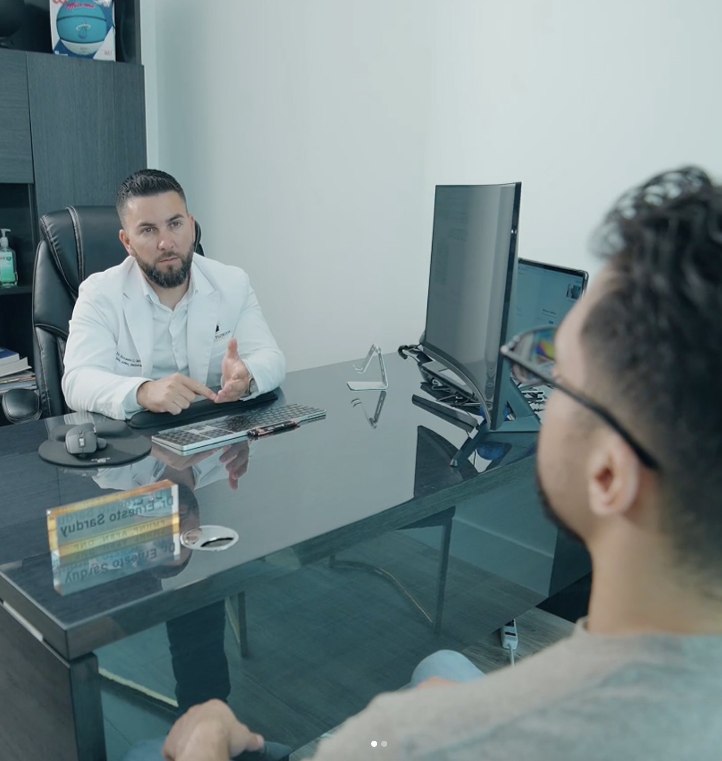 South Florida Psychiatry lobby and reception